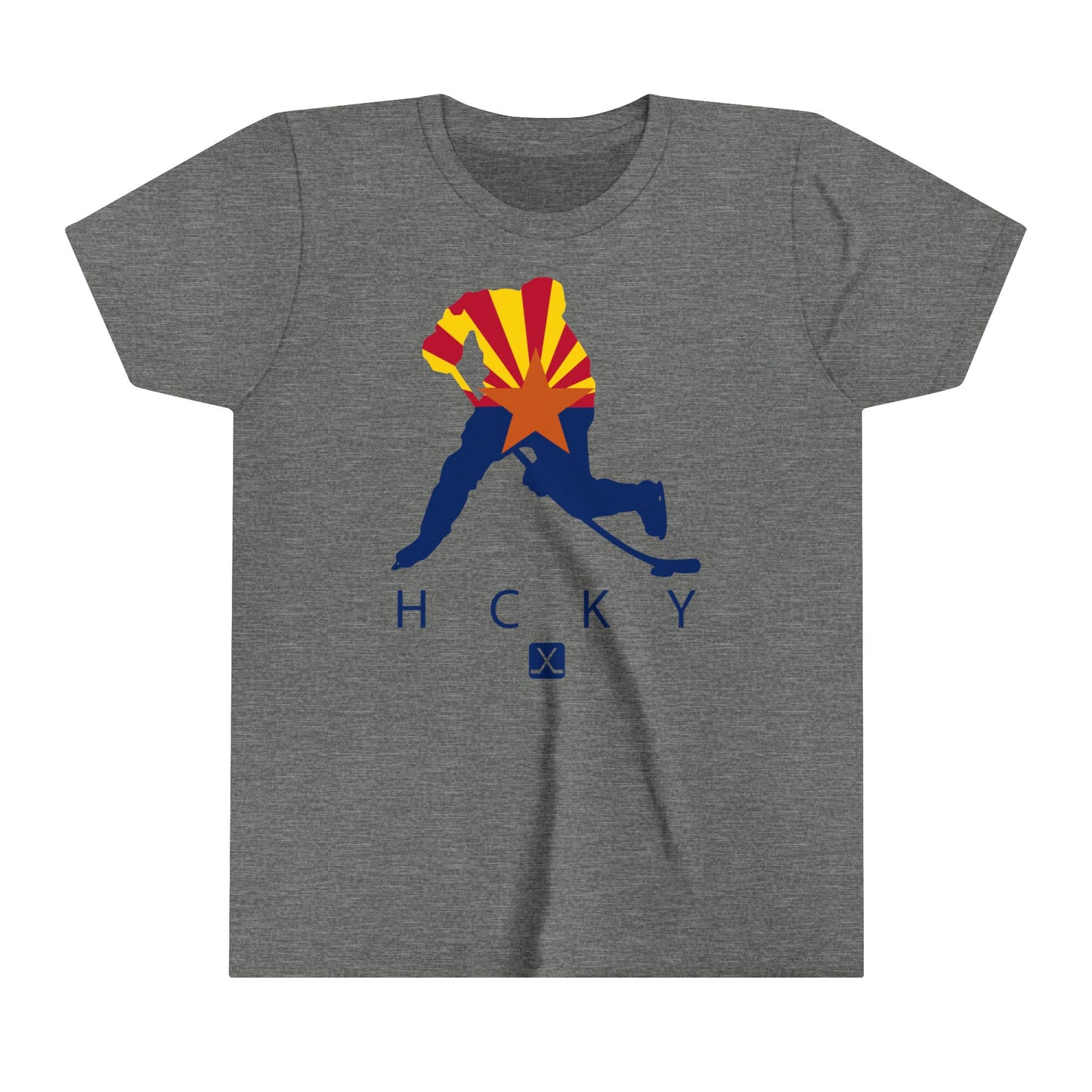 Arizona State Flag Represent - HCKY - Youth Short Sleeve Tee