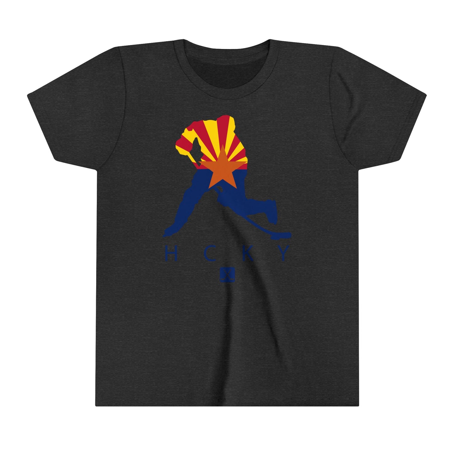 Arizona State Flag Represent - HCKY - Youth Short Sleeve Tee