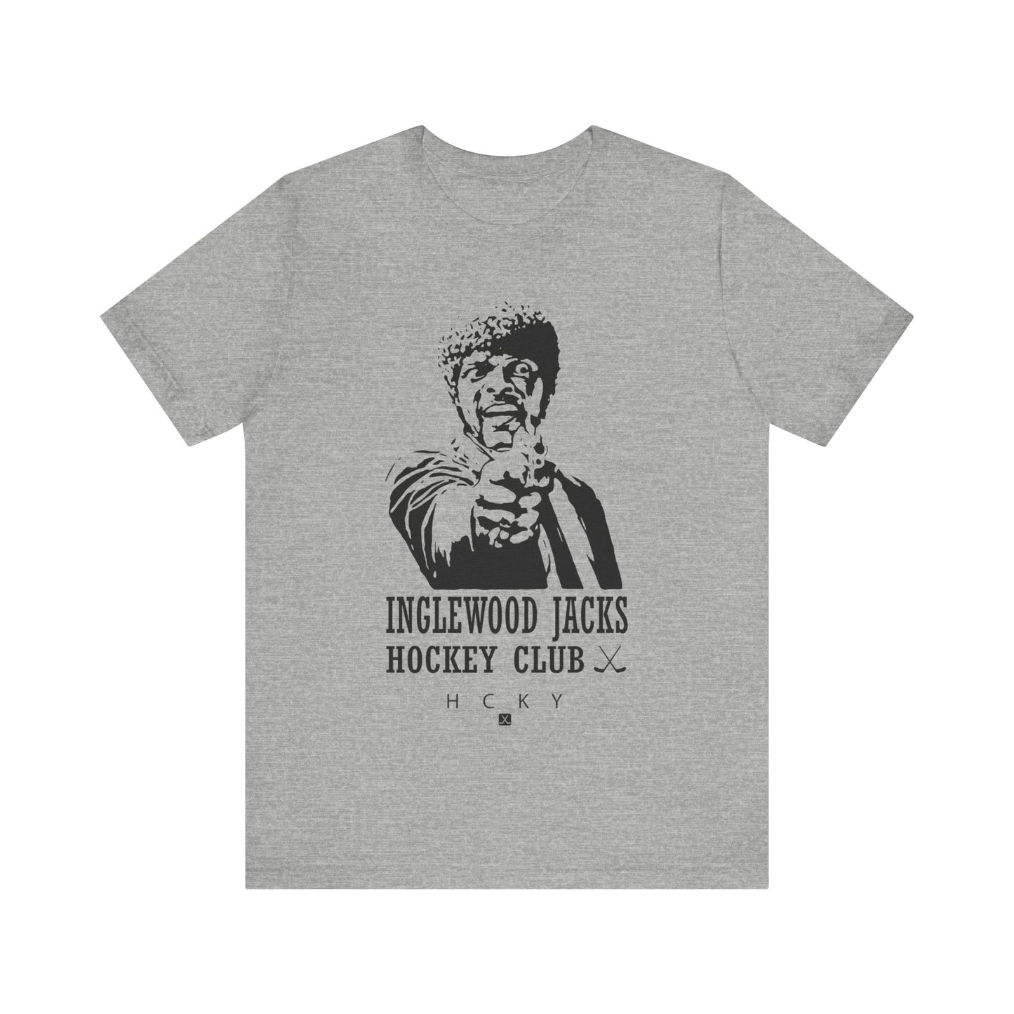 Inglewood Jaks Beer League - Gourmet Shot HCKY - Adult Short Sleeve T-Shirt