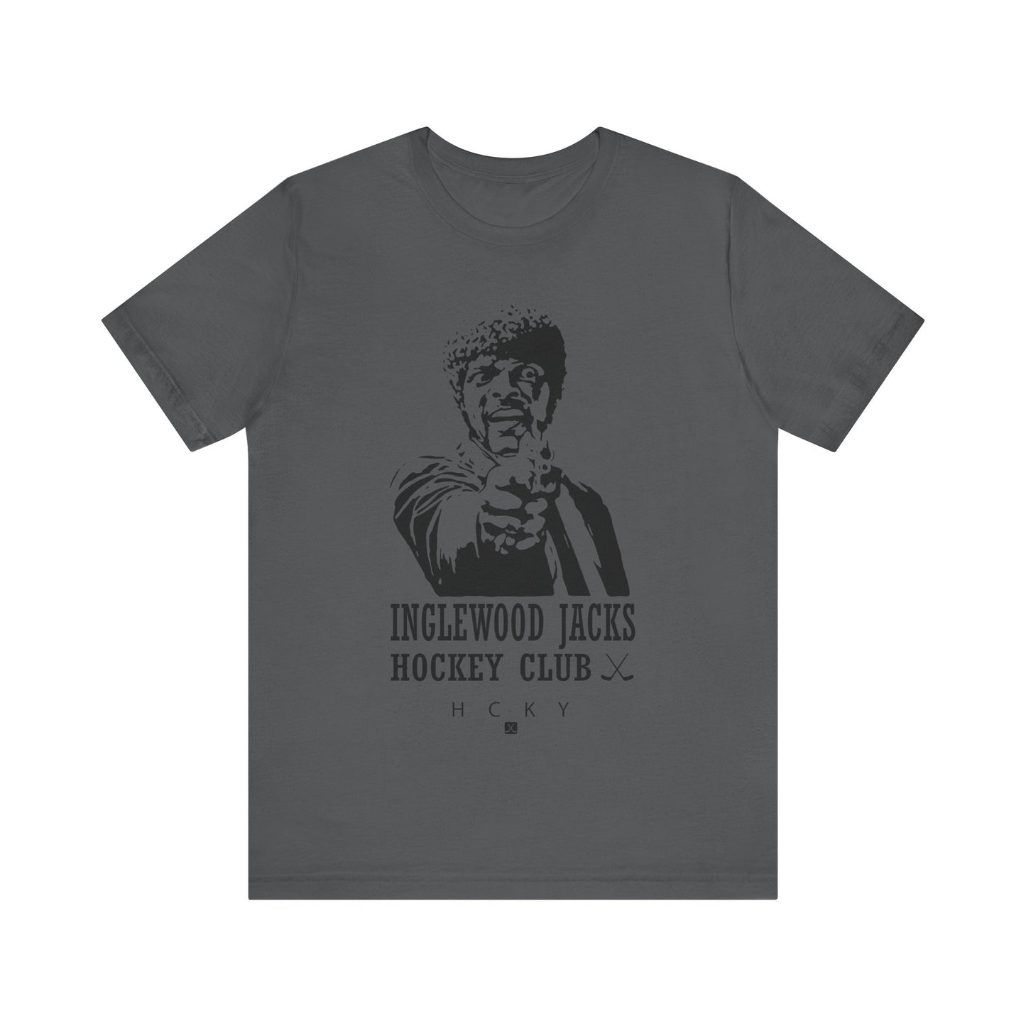 Inglewood Jaks Beer League - Gourmet Shot HCKY - Adult Short Sleeve T-Shirt