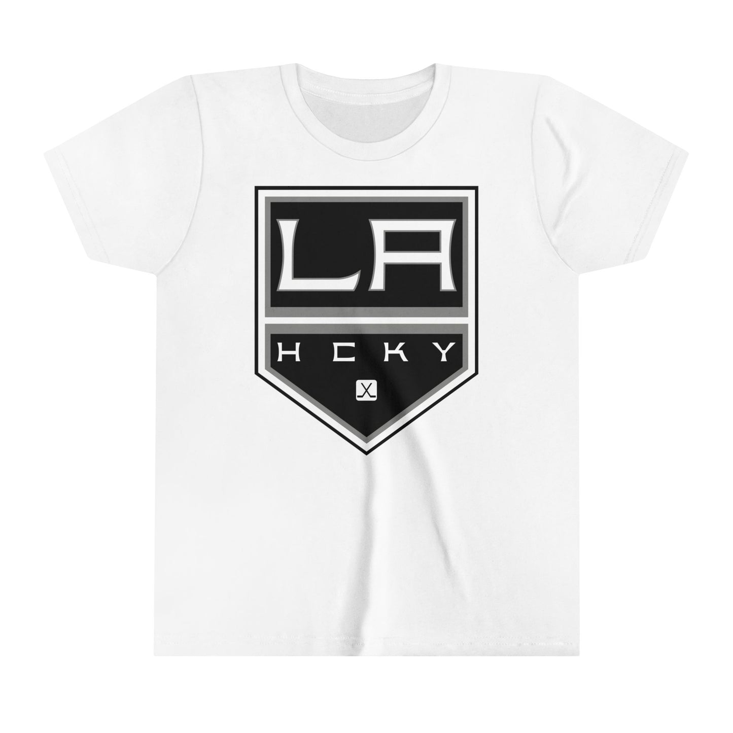 Los Angeles Logo LA Represent - HCKY - Youth Short Sleeve Tee