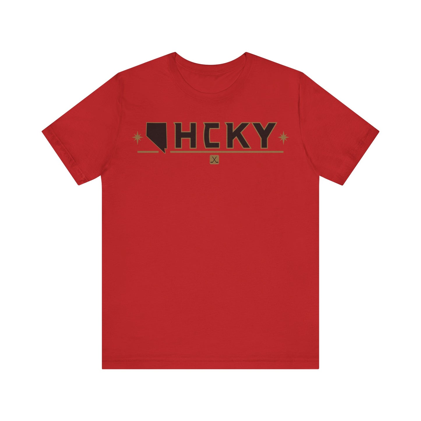 Las Vegas - Nevada Represent HCKY - Adult Short Sleeve T-Shirt