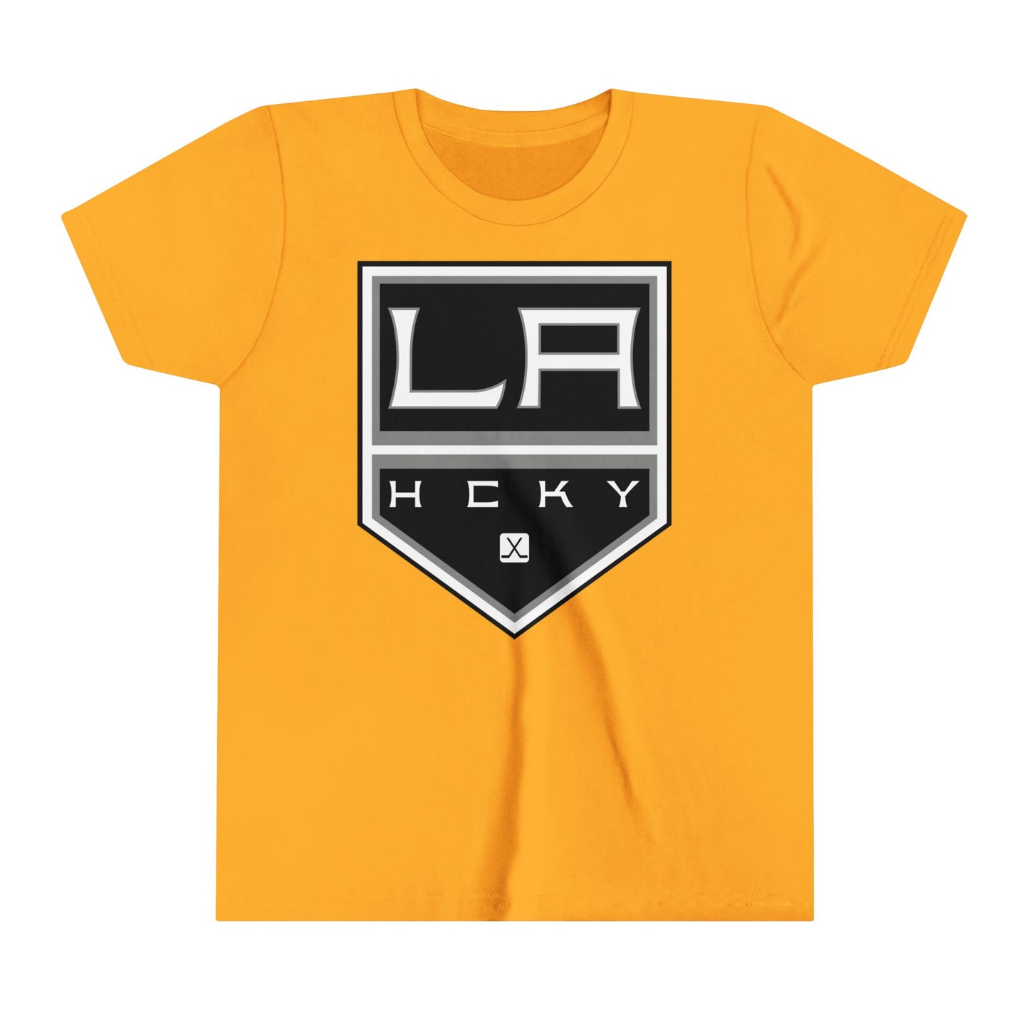 Los Angeles Logo LA Represent - HCKY - Youth Short Sleeve Tee