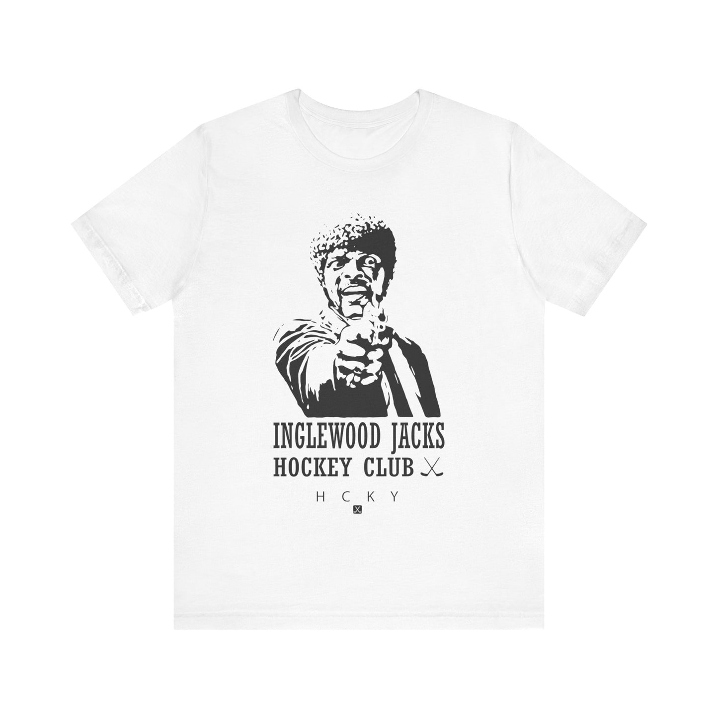 Inglewood Jaks Beer League - Gourmet Shot HCKY - Adult Short Sleeve T-Shirt